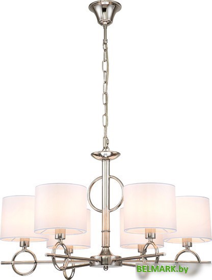 Подвесная люстра Escada Moraine 10167/6PL E14*40W Nickel - фото