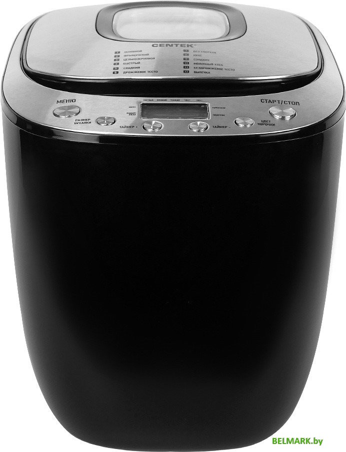 Хлебопечка CENTEK CT-1418 (черный) - фото