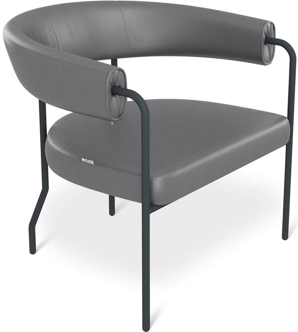 Интерьерное кресло Sheffilton SHT-AMS120 267783 (серый/антрацит) - фото