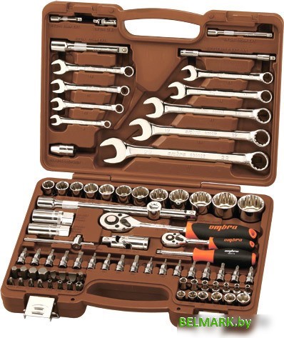 Универсальный набор инструментов Ombra OMT82S 82 предмета - фото