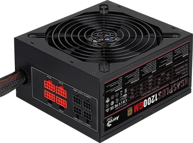 Блок питания AeroCool KCAS Plus 1200GM - фото2