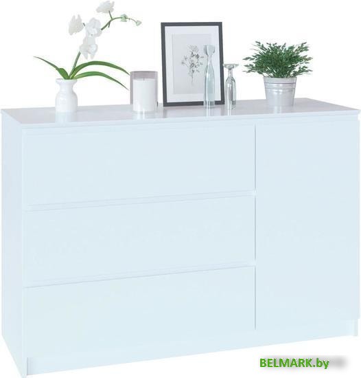 Комод Сокол Т-3Р (белый) - фото