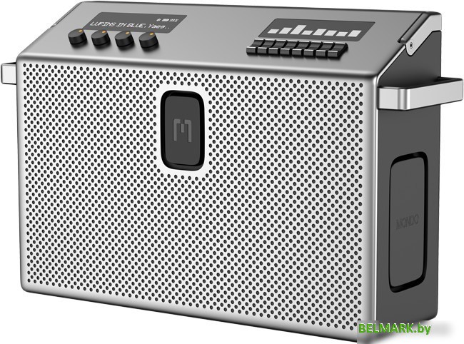 Беспроводная колонка Defunc Mondo BT Speaker Large (серебристый) - фото