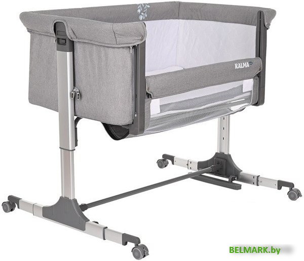 Приставная детская кроватка Pituso Kalma de Lux AP 806 (серый) - фото