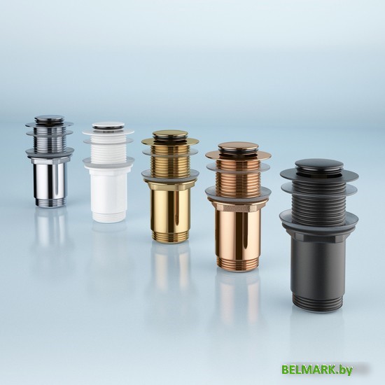 Донный клапан Wellsee Drainage System 182135000 (матовый черный) - фото2