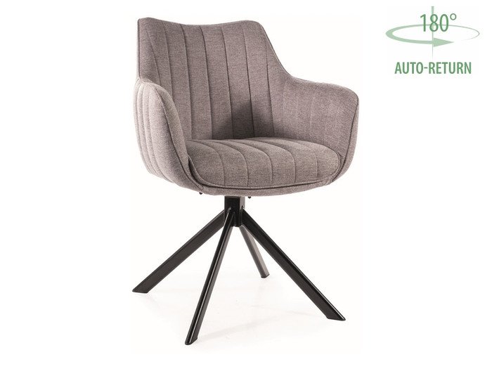 Стул Signal Azalia Brego 07 (серый/черный) - фото