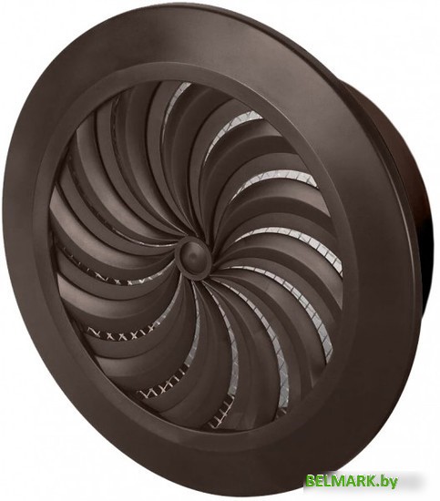 Вентиляционная решетка Awenta Classic T86BR d125 (коричневый) - фото