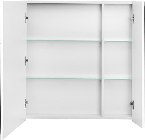 Акватон Шкаф с зеркалом Нортон 80 1A249202NT010 (белый) - фото2