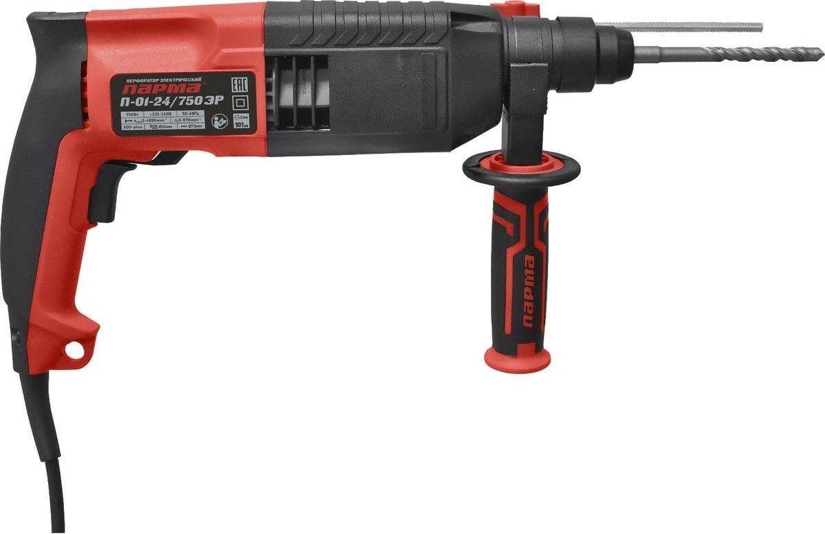 Перфоратор Парма П-01-24/750ЭР (кейс) - фото2