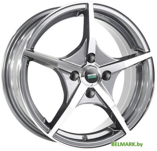 Литые диски Megami MGM-19 15x6" 4x100мм DIA 60.1мм ET 50мм GMF - фото