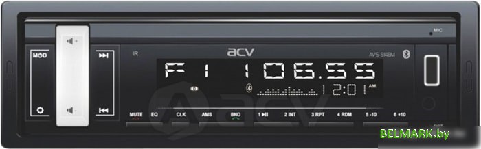 USB-магнитола ACV AVS-914BM - фото