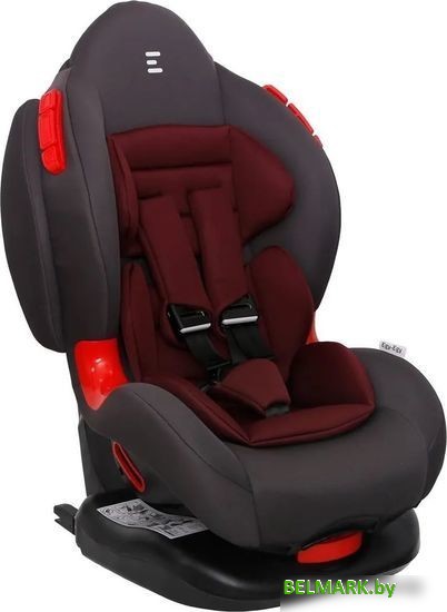 Детское автокресло Еду-Еду KS 525 Isofix (темно-серый/темно-красный) - фото2