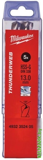 Набор оснастки Milwaukee 4932352405 (5 предметов) - фото