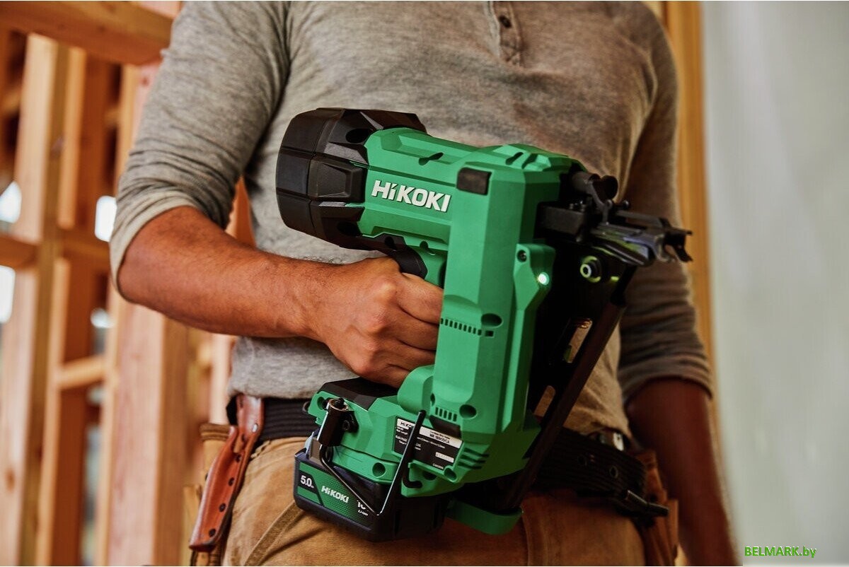 Гвоздезабиватель Hikoki NR1890DCAWQZ (с 2-мя АКБ, кейс) - фото2