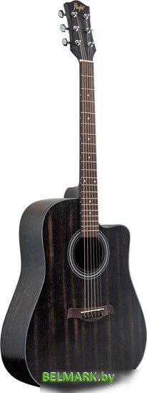 Акустическая гитара Flight D-155C MAH BK - фото2