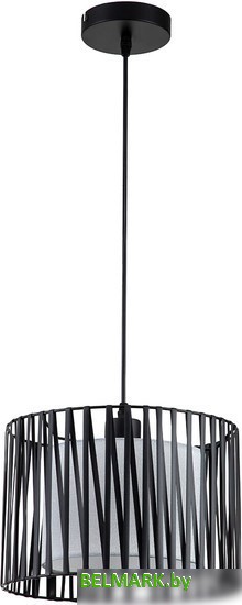 Подвесная люстра Escada Zambeze 10181/1S E27*60W Black/Silver - фото2