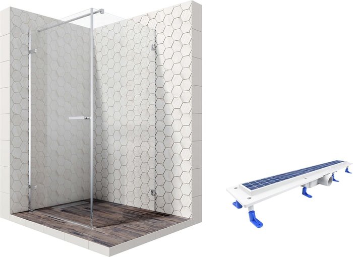 Душевой уголок Ambassador Set 10011101L-ST1 - фото