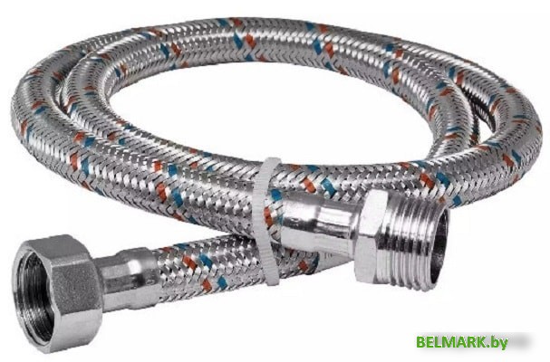 Гибкая подводка Idea Гибкая подводка ПВГ Г1/2-1.5С-Ш1/2 - фото