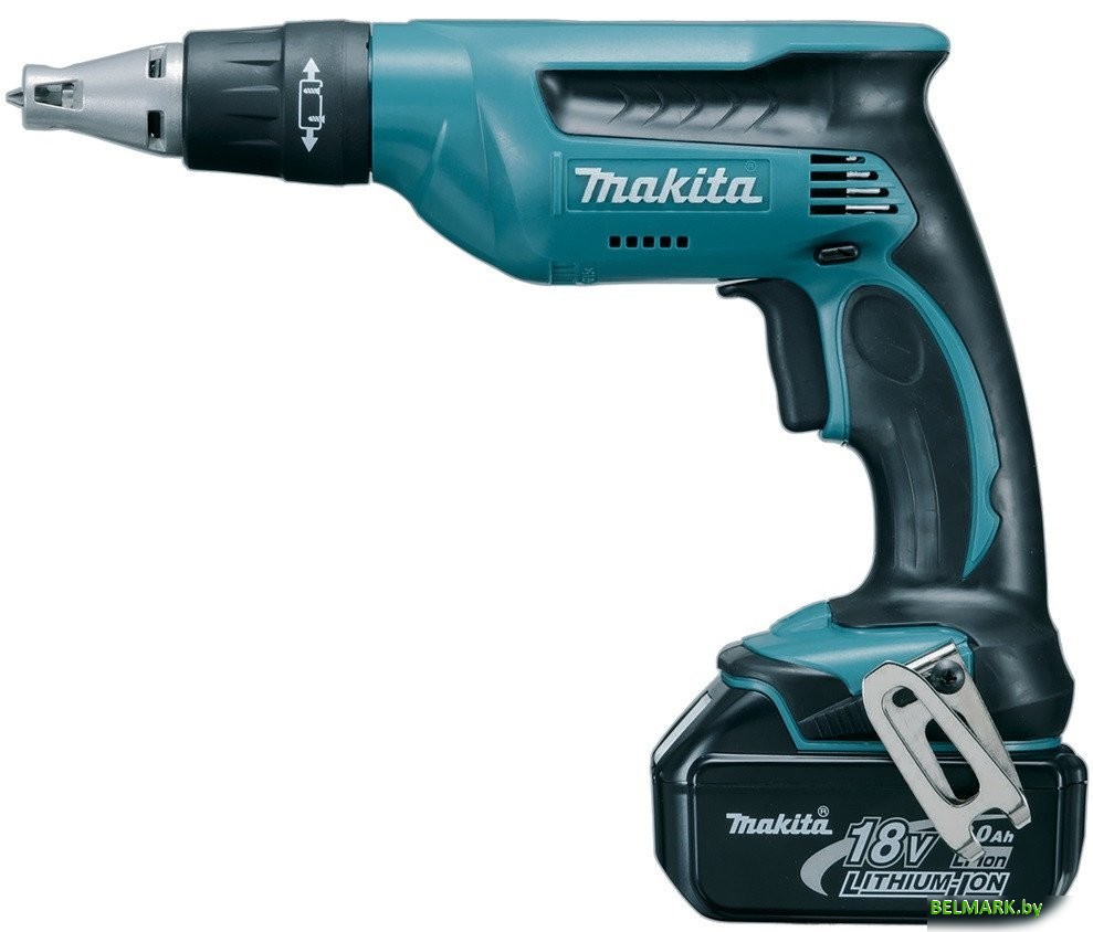 Шуруповерт для гипсокартона Makita DFS451RFJ (с 2-мя АКБ, кейс) - фото