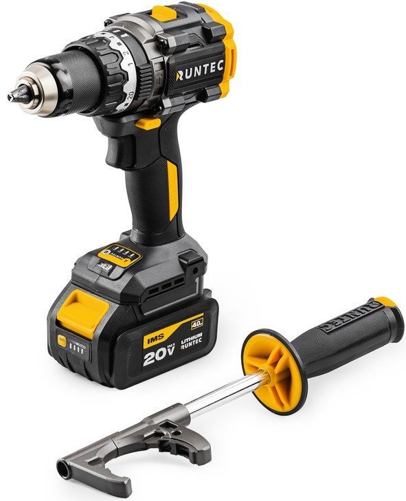 Ударная дрель-шуруповерт Runtec RT-ID226 (с 2-мя АКБ, сумка) - фото