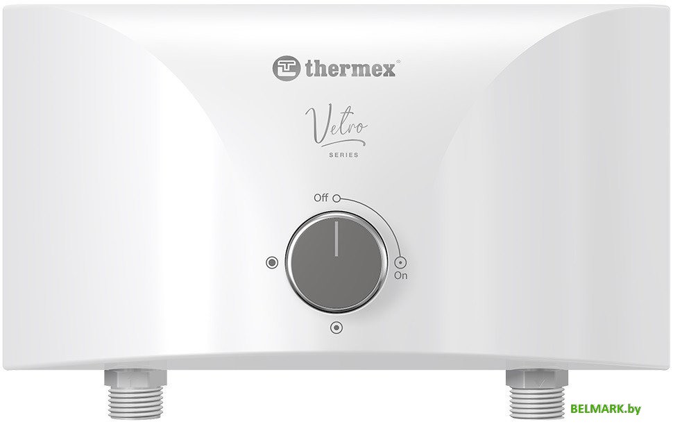 Проточный электрический водонагреватель Thermex Vetro 5500 tap - фото