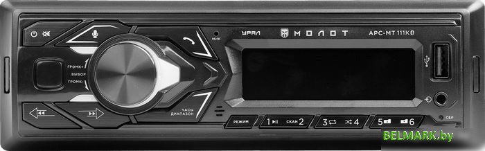 USB-магнитола Урал Молот АРС-МТ 111К - фото2