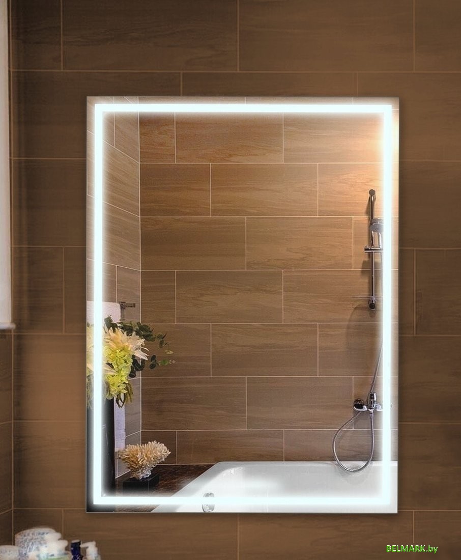 Зеркало Saniteco LED PF3b7090m-6 700х900 11121296 - фото2