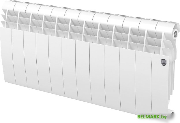 Биметаллический радиатор Royal Thermo BiLiner 350 Bianco Traffico (12 секций) - фото
