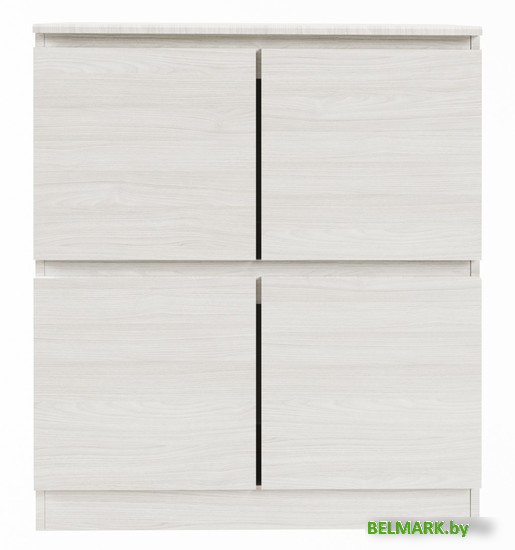 Тумба Евва Турин ТР-2D-01/YA-S (ясень снежный) - фото