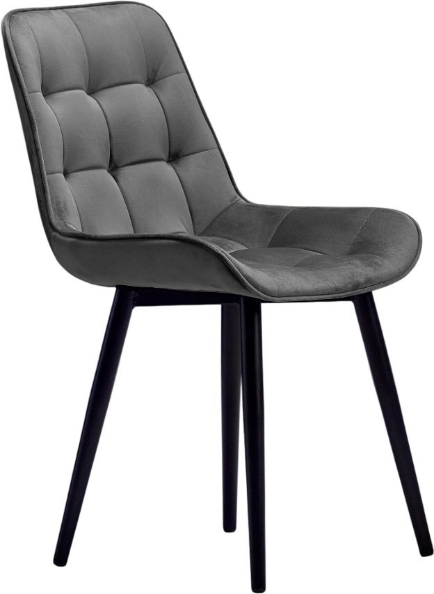 Стул Памир Румба F83 Поворотный (серый/черная опора) - фото