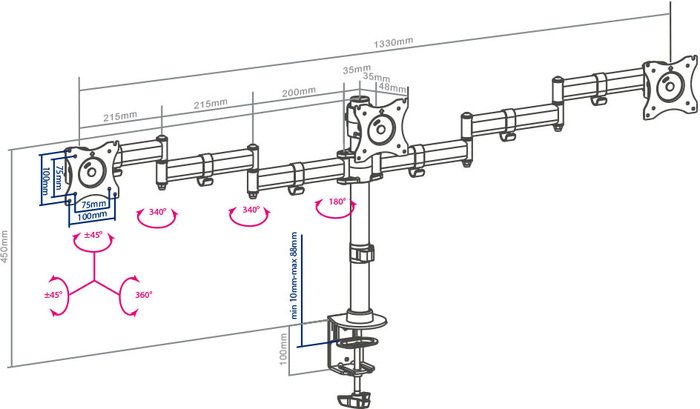 Кронштейн Arm Media LCD-T15 - фото2