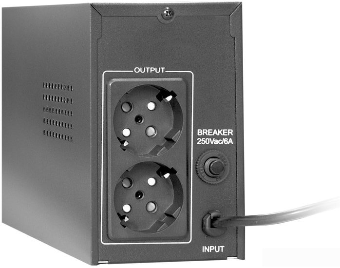 Источник бесперебойного питания ExeGate BNB-400.LED.AVR.EURO EP244541RUS - фото2