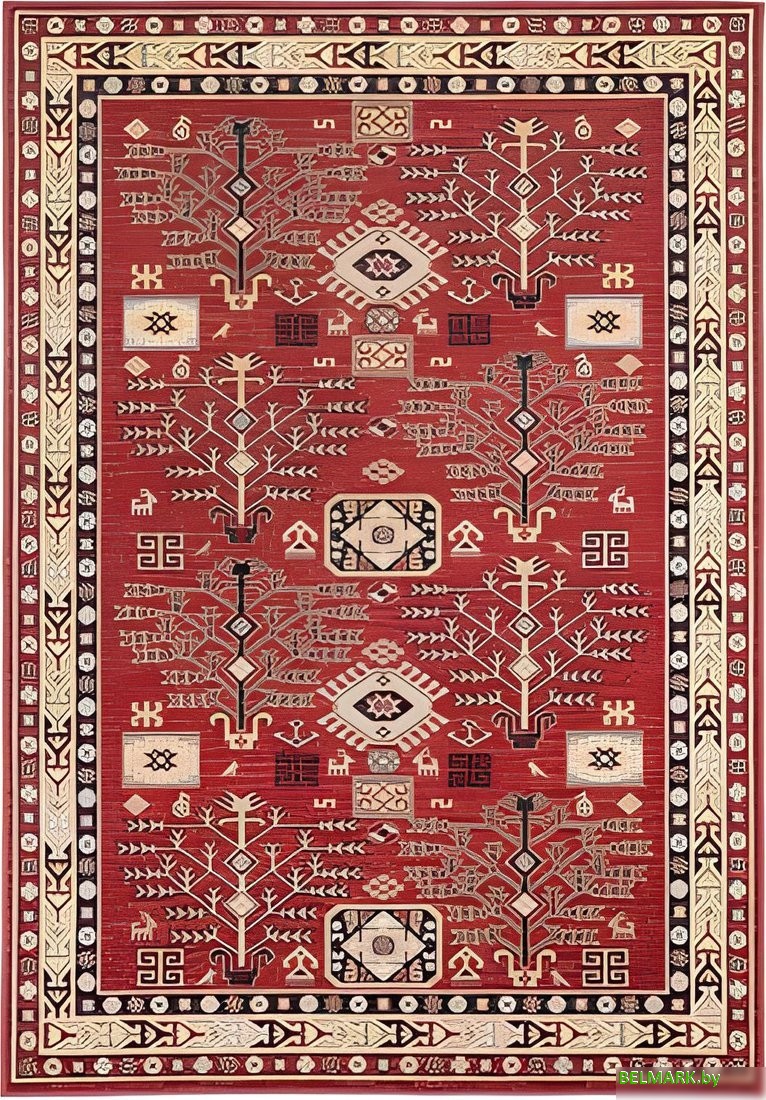 Ковер для жилой комнаты Moldabela Bella Прямоугольник 6174 1 51066 (2.0x3.0) - фото