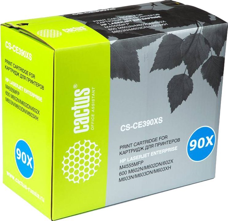Картридж CACTUS CS-CE390XS (аналог HP CE390XD) - фото