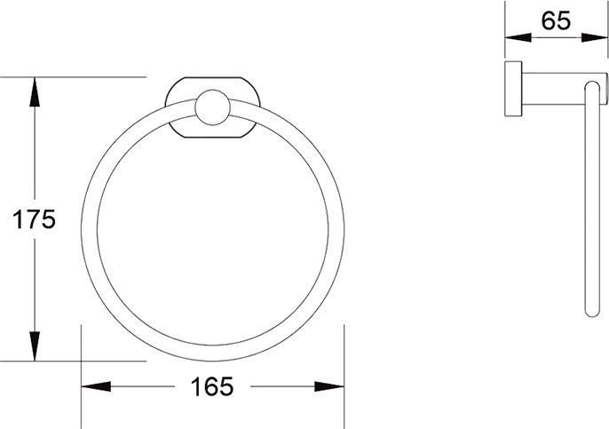 Держатель для полотенца Shevanik SG5106H - фото2