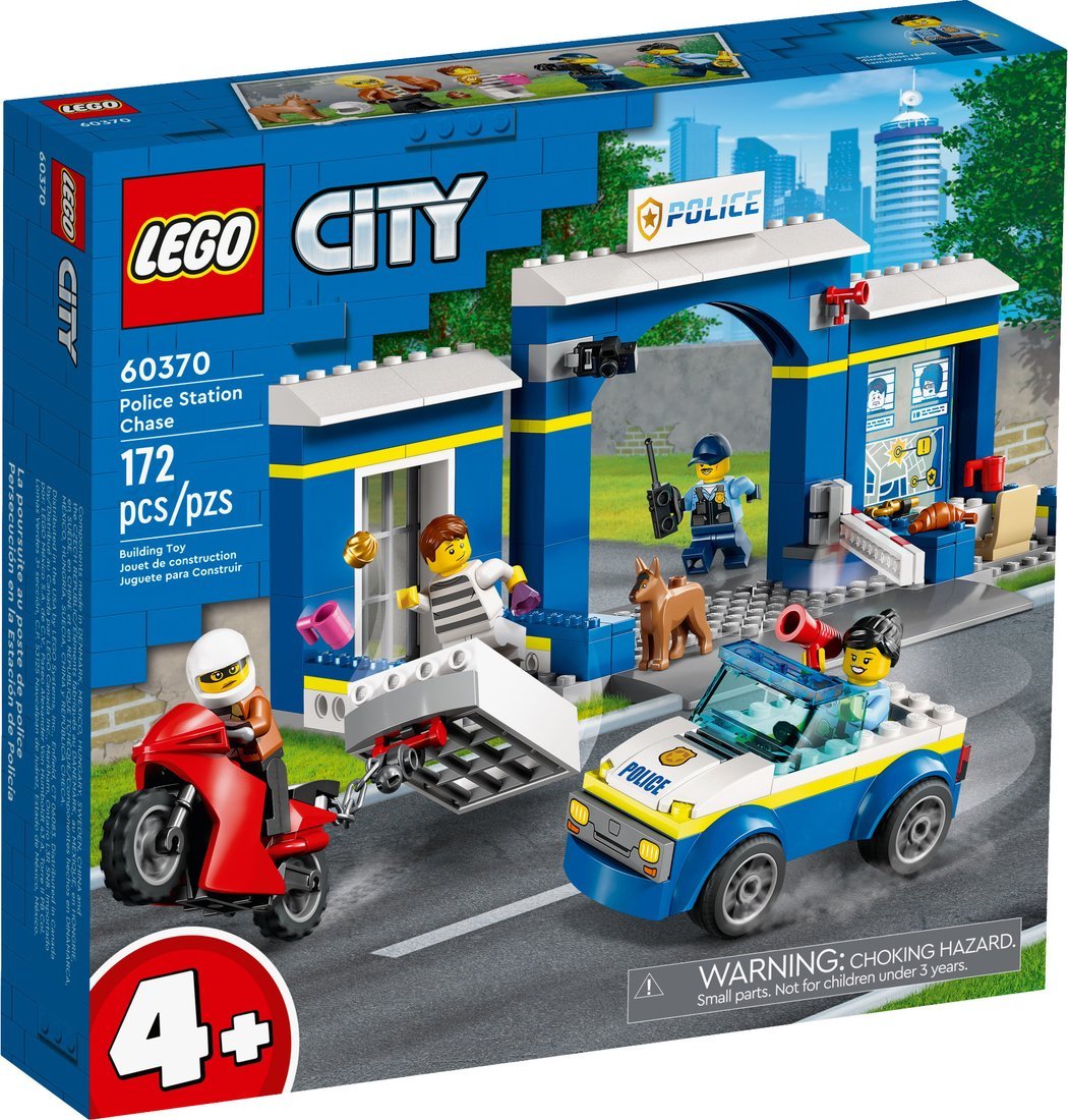 Конструктор LEGO City 60370 Побег из полицейского участка - фото