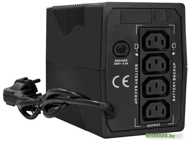 Источник бесперебойного питания ExeGate Power Smart ULB-650.LCD.AVR.4C13 EX292771RUS - фото2