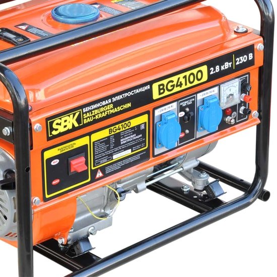 Бензиновый генератор SBK BG4100 - фото2
