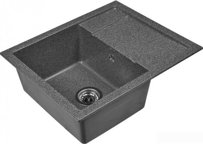 Кухонная мойка Gerhans В19 (графит) - фото2