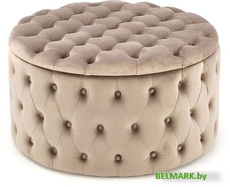 Пуфик Halmar Nunez (бежевый) - фото