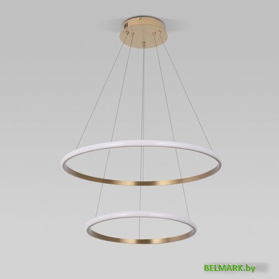 Подвесная люстра Евросвет Collars 90264/2 латунь - фото2