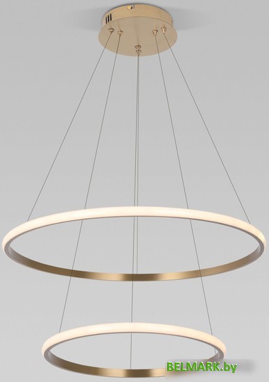 Подвесная люстра Евросвет Collars 90264/2 латунь - фото