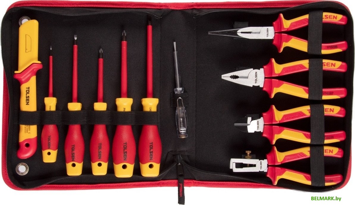 Универсальный набор инструментов Tolsen TTV83411 (11 предметов) - фото