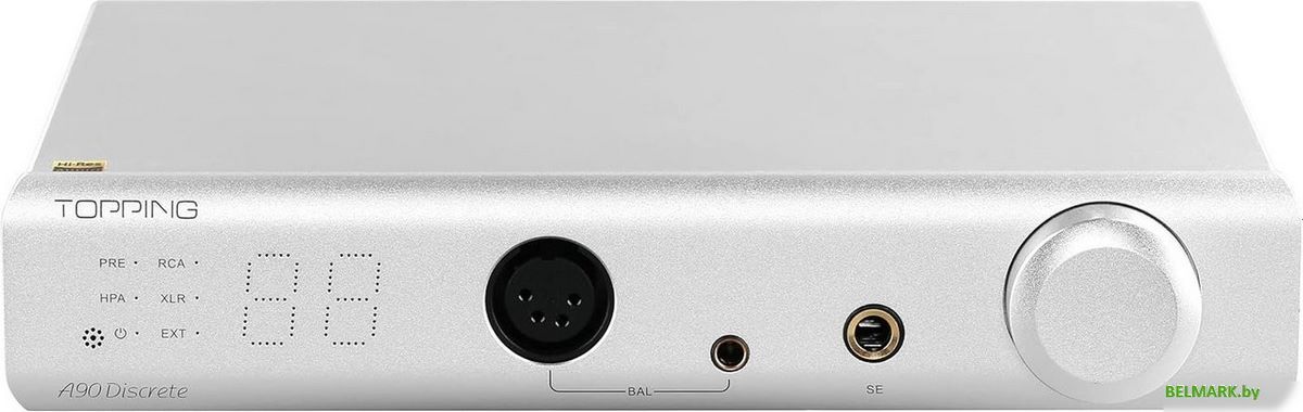 Настольный усилитель Topping A90 Discrete (серебристый) - фото