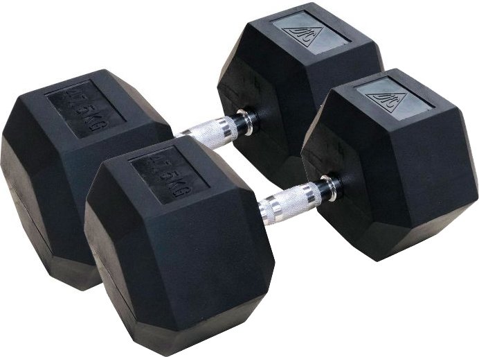 Набор гантелей DFC DB001-47.5 2x47.5 кг - фото