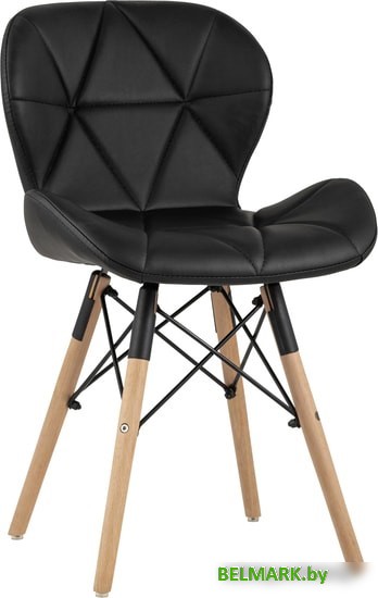 Стул Stool Group Бон экокожа (черный) - фото