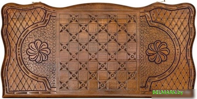 Шашки/нарды Mirzoyan Лев с Добычей am008 - фото2