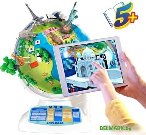 Школьный глобус Praktica С умной ручкой и звездным небом STG2388 - фото