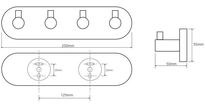 Крючок для ванны Bemeta Omega 104405212 - фото2