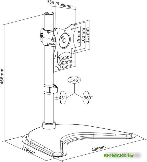 Кронштейн Ultramounts UM704 - фото2